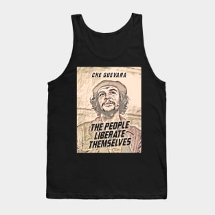 CHE Guevara Abstract Portrait with quote Tank Top